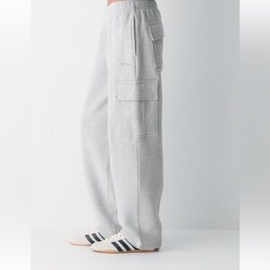 Aritzia Sweatfleece Cozy Fleece Pants- SAND color! swipe right for true shade.